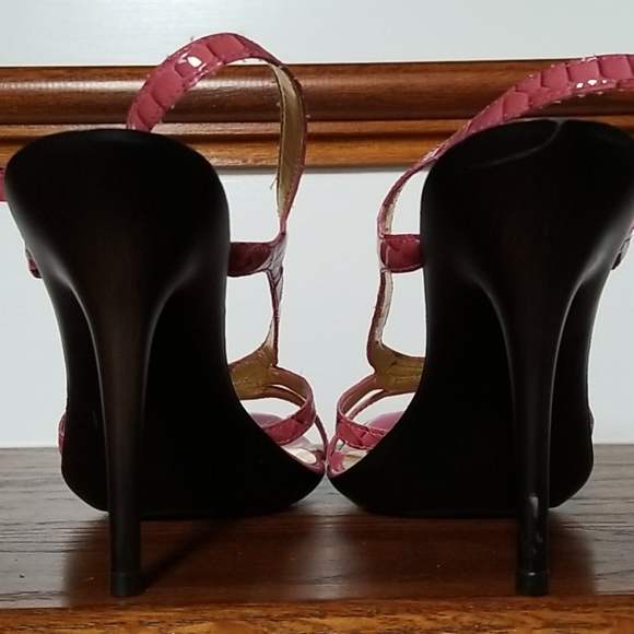 CARLOS SANTANA PINK SLINGBACK  HEELS SIZE 6.5 - Picture 6 of 7